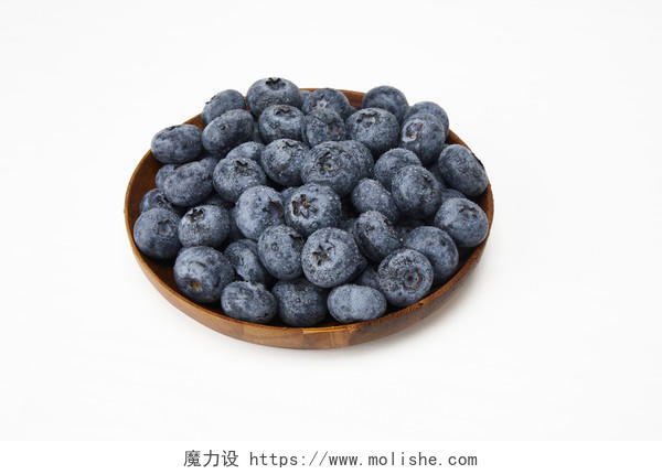 极简清新水果蓝莓背景图片